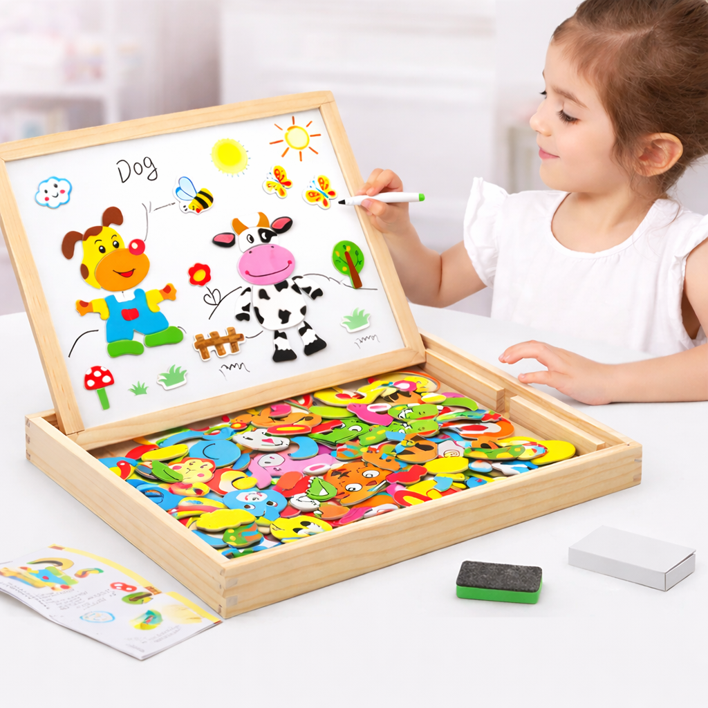 Animal Puzzle Drawing Board