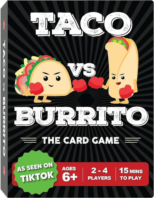 Taco vs Burrito Card Game
