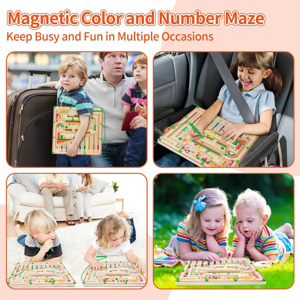 Magnetic Maze Fun Board